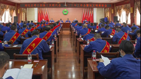 劉化公司召開(kāi)十四屆三次職代會(huì ) 暨2023年工作會(huì )