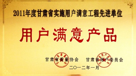 集團公司被評為“2011年度甘肅省實(shí)施績(jì)效卓越模式先進(jìn)企業(yè)”